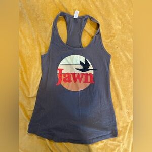 Philly/Jawn/Wawa South Fellini racerback tank